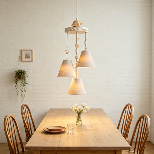 Coastal Shell 3-Light Pendant
