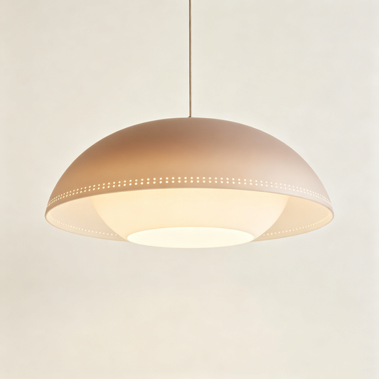 Nude Double Layer Dome Pendant Light