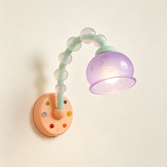 Kids Candy Bead Wall Sconce